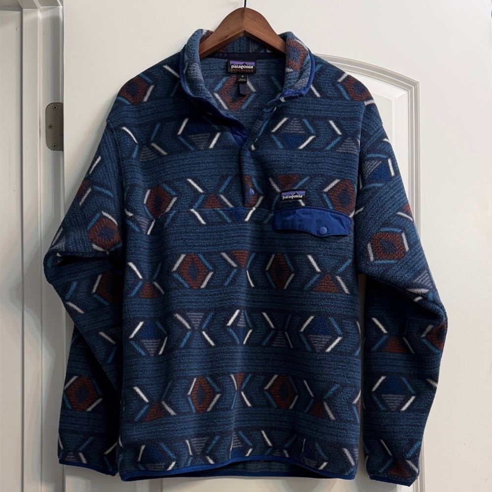 Patagonia Synchilla Snap-T Pullover Fleece Men's Size M